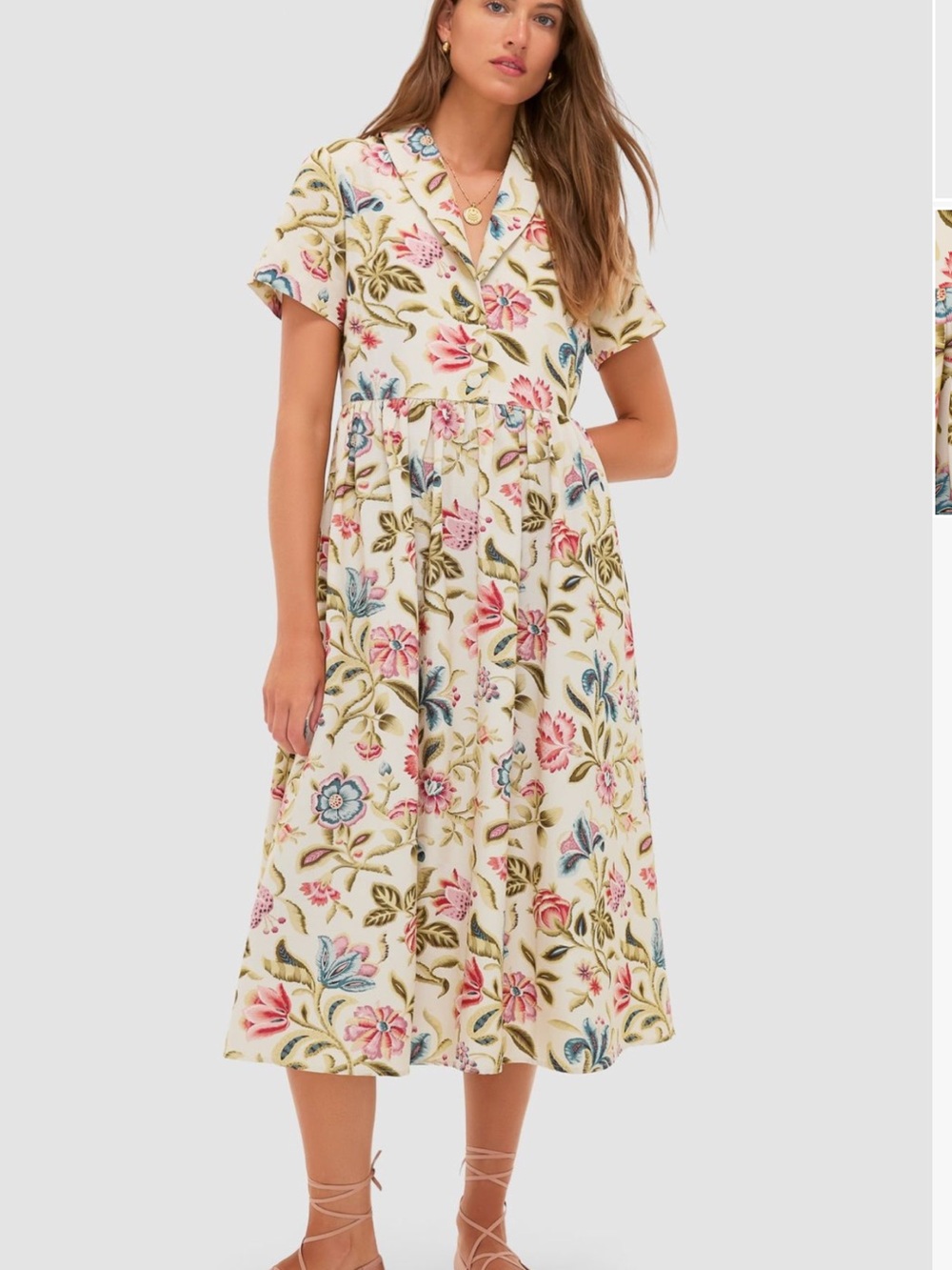 Tuckernuck Dianthus floral dress SZ XS